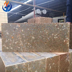 Composite corundum bricks